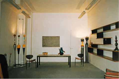Galerie de Beyrie, Le Marais : Georges Jouve, Mathieu Matégot, Charlotte Perriand, Yonel Lebovici, Georges Noël, David Palterer