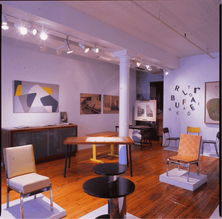 Galerie de Beyrie, New York, 1999 : Exposition « La Maison de René Herbst »