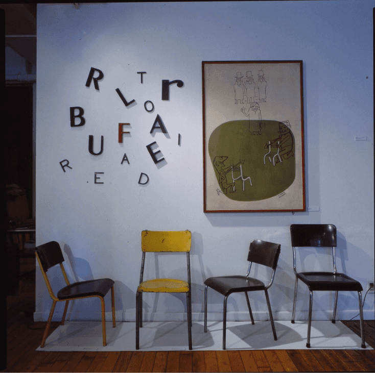 Galerie de Beyrie, New York, 1999 : Exposition « La Maison de René Herbst »