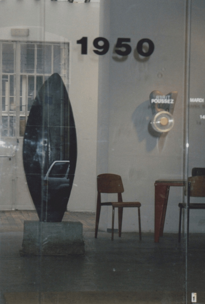 Galerie de Beyrie, Le Marais, 1992 : Georges Jouve, Jean Prouvé